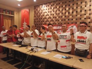 Masyarakat Cinta Damai dan Cinta NKRI Gelar Aksi Damai Dukung Pemerintah yang Sah