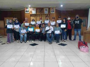 LATIHAN PRA UKM “DPW PWOIN DKI ” BERTEMPAT DI AULA KELURAHAN RAWABUNGA JATINEGARA JAKTIM