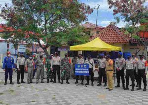 Operasi Yustisi Bersama Tiga Pilar, Polsek Kepulauan Seribu Utara Tindak Puluhan Pelanggar