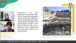 Al-Aqsha Awareness Week: Penggalian adalah Upaya Penghancuran Perlahan