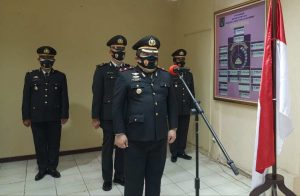 Peringati Hari Pahlawan Ke-75, Polres Kep Seribu Gelar Upacara Secara Virtual