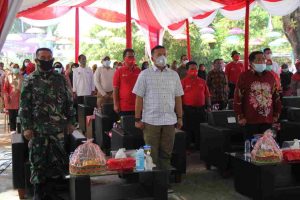 Kapolres Kepulauan Seribu Hadiri Puncak Acara Perayaan HUT Ke-19 Kabupaten Kep Seribu
