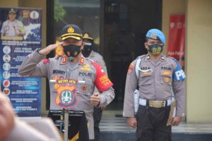 Masih Pandemi Covid-19, Ini Arahan Kapolres Kep Seribu Kepada Anggotanya