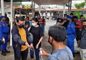 Cegah Penyebaran Covid-19, Polres Kep Seribu Wajibkan Prokes Ke Para Wisatawan