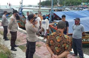 Antisipasi Cuaca Buruk, Kapolsek Kep Seribu Selatan Imbau Nelayan Waspada
