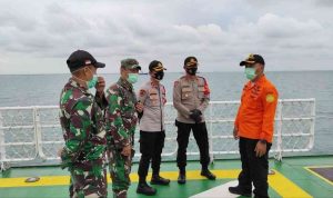 Hari Ke-7 Pencarian SJ-182, Ops Kemanusiaan Polres Kep Seribu Di Pimpin Kabag Ops