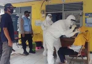 Tekan Penyebaran Covid-19, Polres Kep Seribu Adakan Tes Swab Serentak Di 5 Pulau