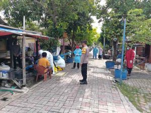 Kali Ini, 18 Warga Pulau Di Swab Tes Oleh Polres Kep Seribu