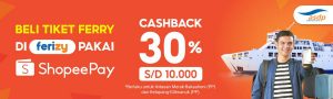 Modernisasi Penjualan Tiket Penyeberangan, ASDP Gandeng ShopeePay Hadirkan Pembayaran Elektronik