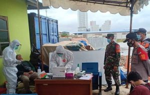Polres Kep. Seribu Adakan Tes Swab Antigen Gratis Cegah Penyebaran Covid-19