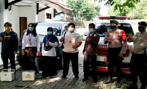 HARI INI, POLRES KEP SERIBU KAWAL DISTRIBUSI VAKSIN COVID19 TAHAP 1 DOSIS KE-2