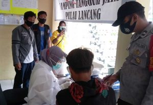 KTJ Pulau Lancang Rapid Tes Warga Pendatang, Cara Ampuh Pertahankan Zona Hijau