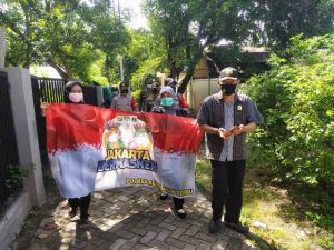 Pilar Kep Seribu Terus Bagikan Masker Gratis Untuk Tekan Kasus Covid19