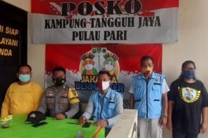 3 Pilar & Tim KTJ Pulau Pari Terus Perketat Aturan Prokes Guna Pertahankan Zona Hijau