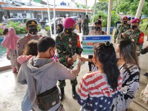 “Jakarta Bermasker”, 3 Pilar Kepulauan Seribu Bagikan 4.200 Masker Medis Gratis