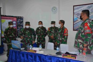 Pangkoarmada I Tinjau Geladi Posko Latihan Operasi Amfibi