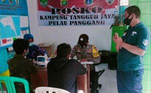 Polres Kep Seribu Adakan Rapid Tes di Pulau Panggang