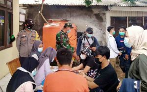 Tim Kampung Tangguh Pulau Kelapa Terapkan Aturan Prokes Secara Ketat