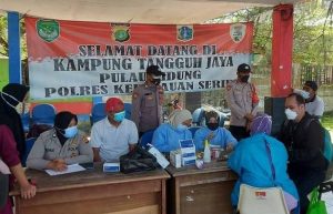 Polres Kep Seribu dan Polsek Kep Seribu Selatan Terapkan Aturan Prokes Ketat