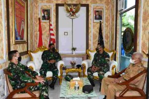 Panglima Koarmada I Melaksanakan Kunjungan Kerja Ke Lanal Tanjung Balai Asahan