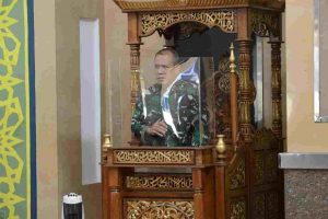 LANTAMAL III MELAKSANAKAN SHOLAT GA’IB DAN DOA BERSAMA UNTUK ABK KRI NANGGALA 402 YANG GUGUR DALAM TUGAS,