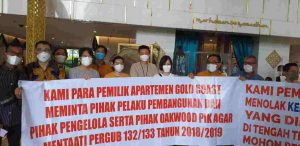 Penghuni Apartemen Gold Coast atau Oakwood PIK Tolak  Isolasi WNA Di Tempat Tinggalnya