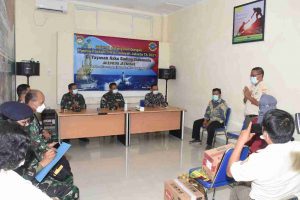 Koarmada I Selaku Panitia Paskah Gabungan TNI AL Wilayah Jakarta Laksanakan Kunjungan Kasih Ke Tiga Yayasan di Bekasi