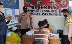 Polres Kep Seribu Perketat Prokes dan Layanan Rapid Tes Gratis di Delapan Pulau