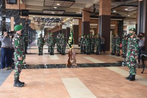 Kasad Pimpin Laporan Korps Kenaikan Pangkat Pati TNI AD dan Sertijab Dirajenad