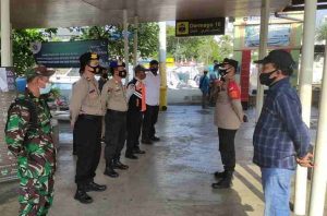 Polres Kep Seribu Cegah Penyebaran Covid 19 di Pulau Seribu