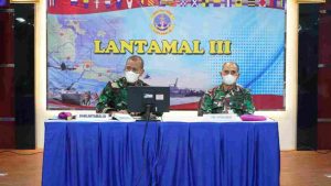 LANTAMAL III BESERTA LANAL JAJARAN CANANGKAN KAMPUNG BAHARI NUSANTARA (KBN) TNI ANGKATAN LAUT