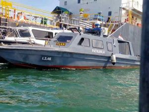 BERSAMA INSTANSI TERKAIT, LANAL BABEL MEDIASI KORBAN LAKA LAUT