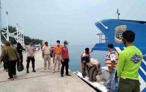 Pengamanan Operasi Ketupat Jaya 2021 oleh Polres Kep Seribu