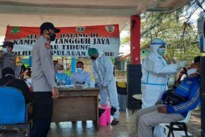 Polres Kep Seribu dan Kapolsek Kep Seribu Selatan Lakukan Operasi Ketupat Jaya 2021