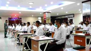 CALON TARUNA (CATAR) TNI AL PANDA JAKARTA LAKSANAKAN TAHAPAN TEST PSIKOLOGI I