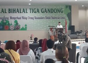 Untuk Pererat Silaturahmi, Ikatan Keluarga Musilou Gelar Halal Bihalal Tiga Gandong: “Laeng Sayang laeng, Memperkuat Hidup Orang Basudara Untuk Indonesia Emas”  di TMII