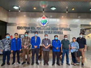 Temui Sekjen Kemendes, Ketum GAMKI: Wujudkan Keadilan dan Keberlanjutan Pembangunan Desa