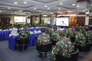 Persiapkan Latihan Armada Jaya, Perwira Pelaut Koarmada I Terima Penyegaran PPKM