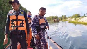 LANAL BABEL GELAR *SAR* TERHADAP WARGA DITERKAM BUAYA DI PERAIRAN BELITUNG TIMUR