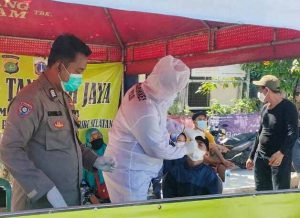 Posko KTJ Pulau Pari Testing Swab Antigen 11 Warga Yang Baru Tiba di Pulau, ini Hasilnya