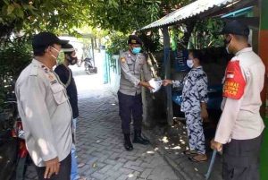 Warga di Pulau Seribu dapat 1.500 Masker dari Polres Kep Seribu