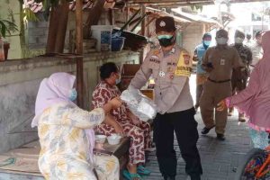 Warga di Pulau Seribu dapat 1.500 Masker dari Polres Kep Seribu