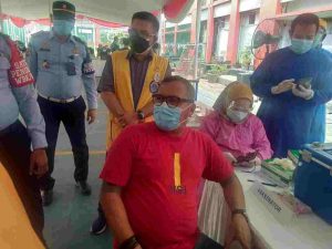 John Kei Ikut Vaksinasi Covid-19 di Rutan Salemba