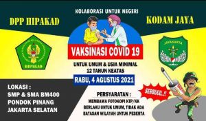 PANGDAM JAYA MAYJEND. MULYO AJI APRESIASI VAKSINASI DI SEKOLAH BM 400