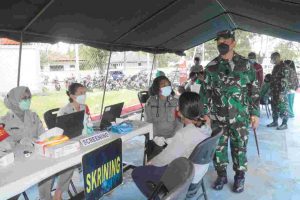 Danrem 172/PWY : Wujudkan Papua Bebas Pandemi Covid – 19 Perlu Sinegitas Pemerintah, Aparat dan Masyarakat