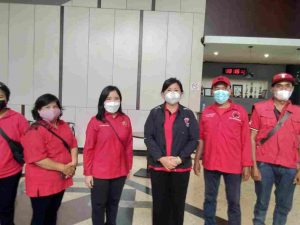 DPC PDI Perjuangan Jakarta Barat Gelar Vaksinasi Gratis Dengan Target 500 Orang Perhari Di Prisma Kedoya Sport Club