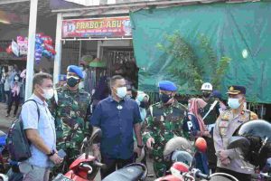 Wadanpuspomad Tinjau Vaksinasi Massal Hari Kedua Bagi Warga Jonggol
