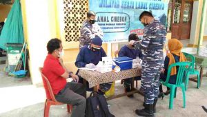 TNI AL Lanal Cirebon Kembali gelar vaksinasi nasional di Cirebon.