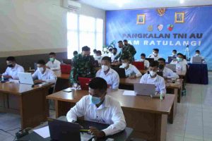 Tes Psikologi Calon Siswa Tamtama PK TNI AU Gelombang III TA 2021 di Lanud Sam Ratulangi
