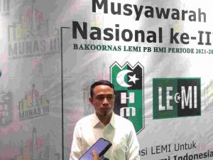 Munas Ke-III Bakornas LEMI PB HMI Memberikan Solusi Untuk Ekonomi Indonesia